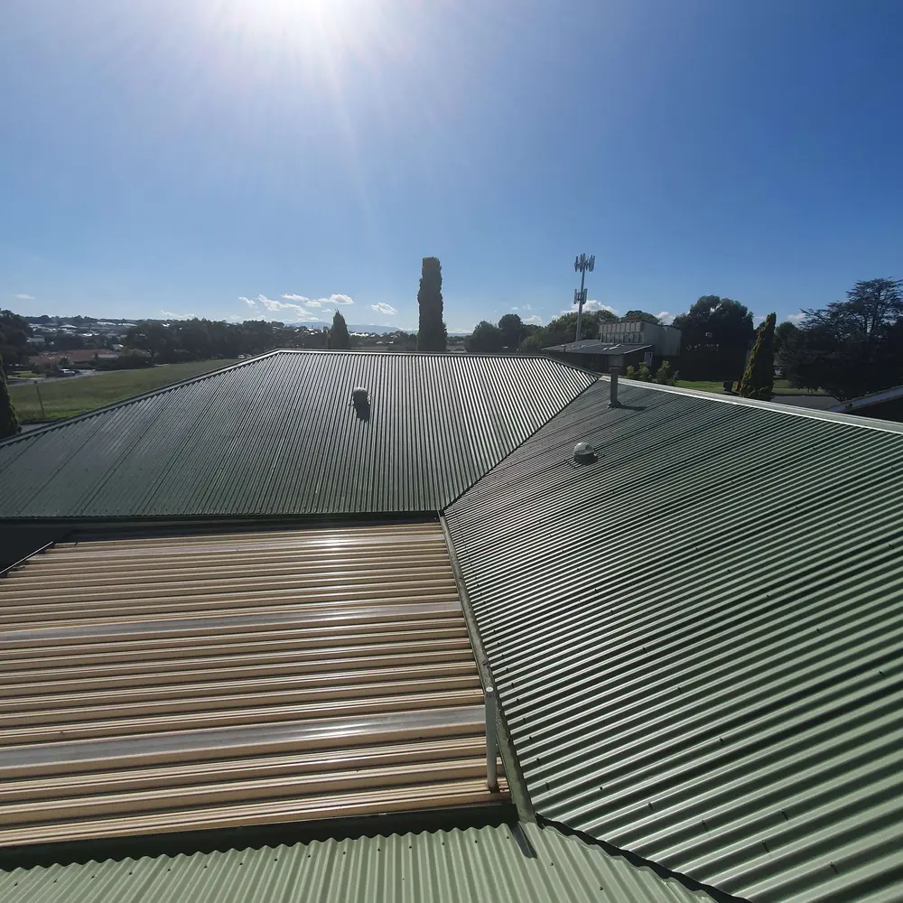 Completed green roof repaint in Bathurst