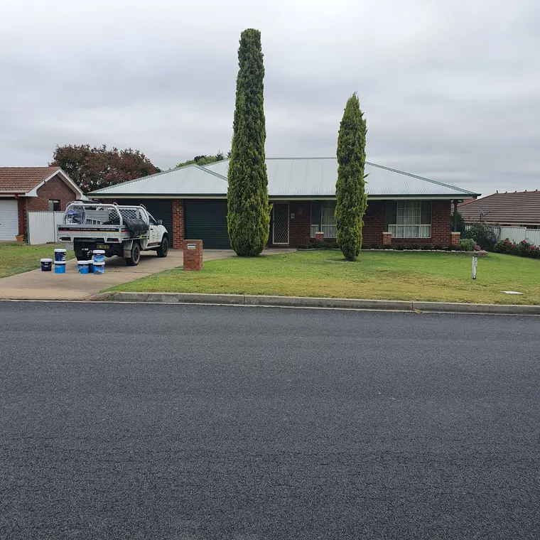Residential property before its roof colour refresh